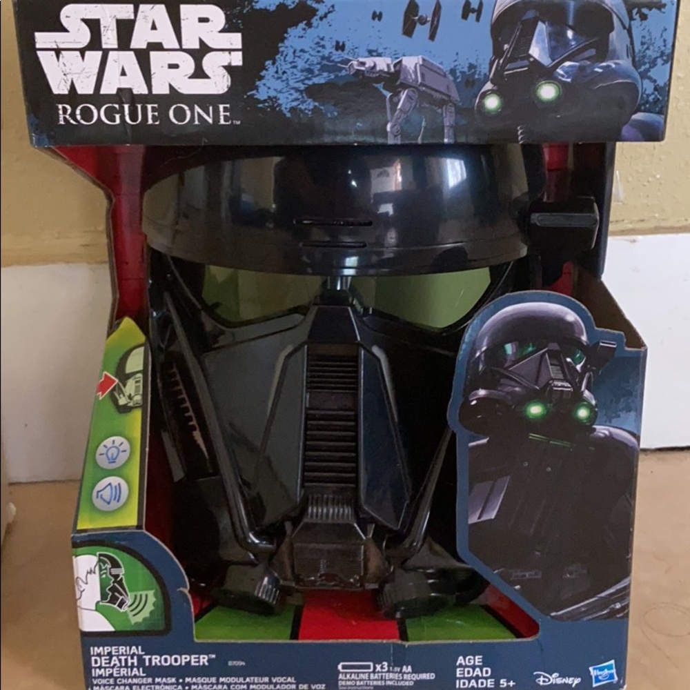 Star Wars imperial soldier mask and voice changer
